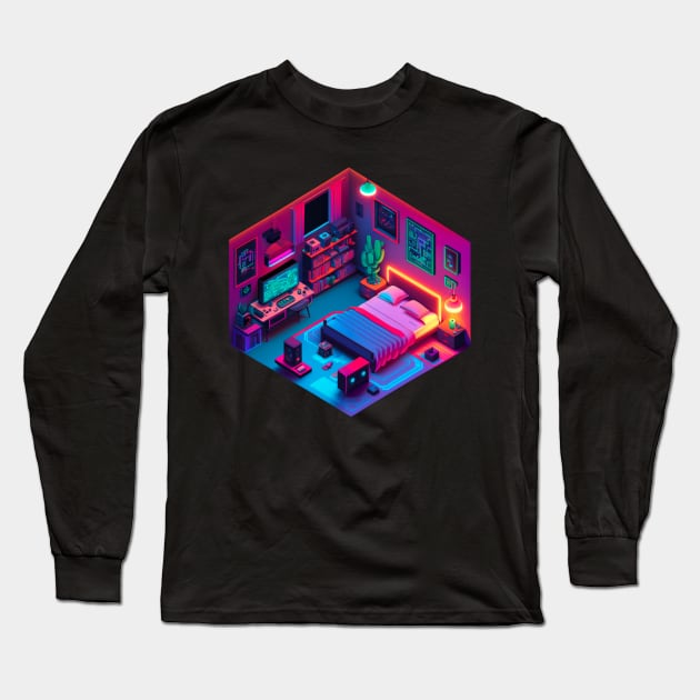 Game Room Long Sleeve T-Shirt by DoeStar